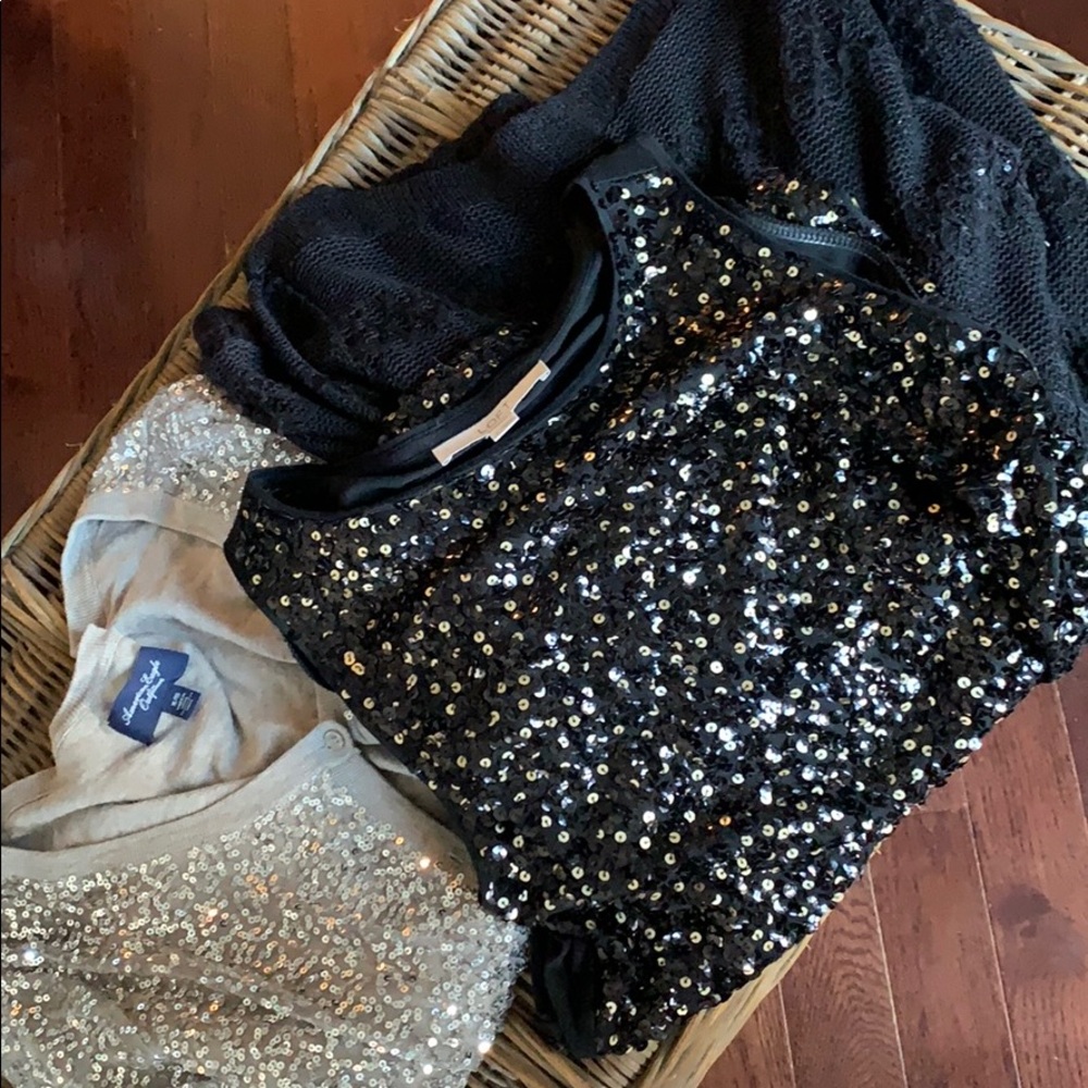 Sequins & Sparkles Bundle of 3 Items (Size L/XL)